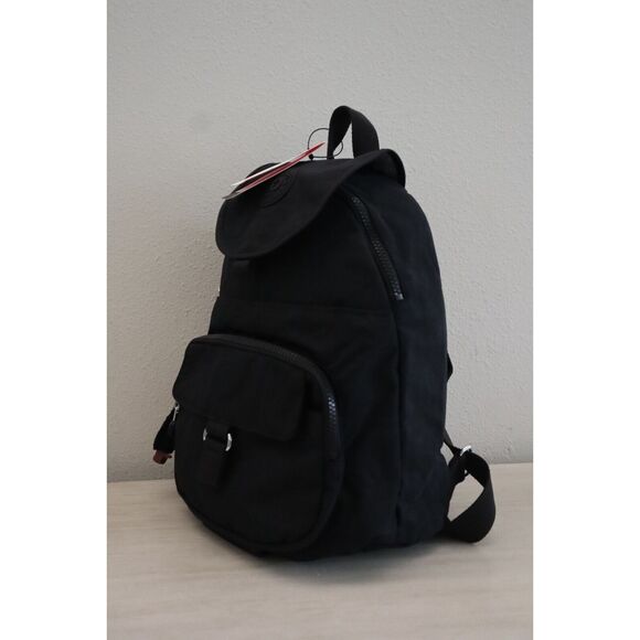 Kipling KI9450 Unisex Small Black Tonal Queenie Backpack - Picture 6 of 12